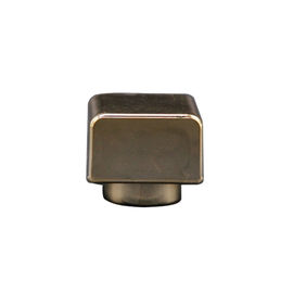 Buy Zamac Zinc Alloy Perfume Cap For Bottles , Gold Color Custom Bottle Caps online manufacture