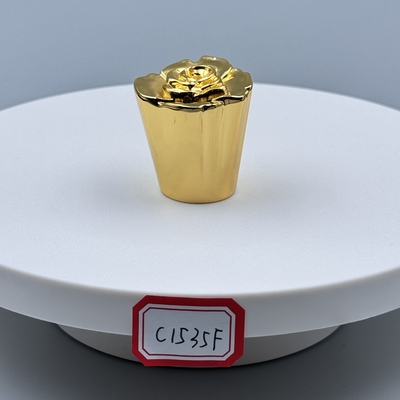 Buy High Grade Metal Zinc Alloy Zamak Perfume Caps For Customizable And Elegant Fragrance Packaging online manufacture