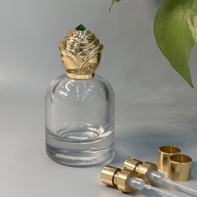 Buy Custom Diamond Zamak Perfume Caps High Grade Zinc Alloy For Elegant Fragrance Packaging online manufacture