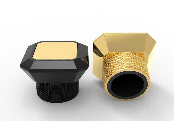 Buy High End Factory Zamak Perfume Caps Non Spill Die Casting FEA 15 Cover Metal Lids online manufacture