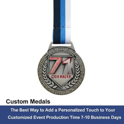 Buy Custom Personalized Medals with 2mm Thickness Shiny Gold Plating and 7-10 Business Days Fast Production online manufacture