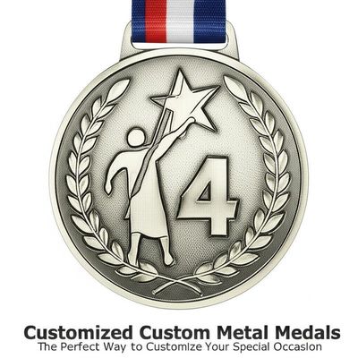 Buy Custom Metal Medals with 2mm Thickness and Customized Size for Sports Awards in 7-10 Business Days online manufacture