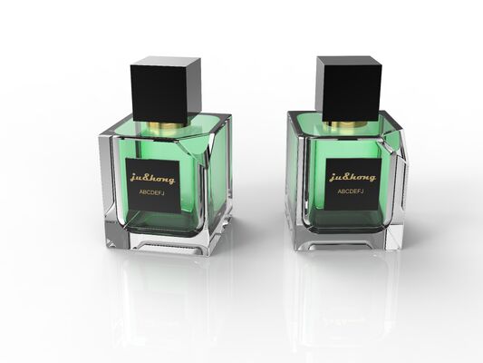 Buy Square black zinc alloy perfume cap Square magnetic cap online manufacture