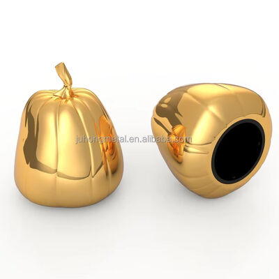 Buy FEA 15mm Zinc Alloy Crown Cap Metal Perfume Cover for Liquid Application Pumpkin Perfume Cap online manufacture