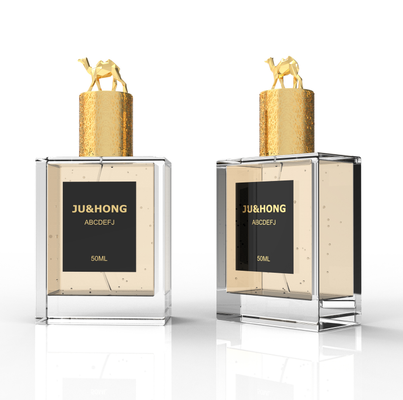 Buy Luxury 3D Camel Zamac Perfume Cap Gold Plated Decorative Bottle Lid online manufacture