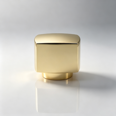 Buy Premium Custom Logo Luxury Gold Square Perfume Cap Zamac Fragrance Cap for Perfume Bottles online manufacture