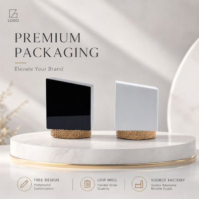 Buy Modern Geometric Tilt Square Zamac Perfume Cap Solid Gloss Color Woven Gold Base Heavy Metal Perfume Cap For Gift Perfume Set Magnetic Cap online manufacture