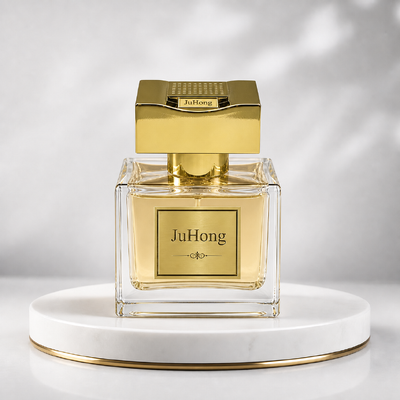Buy Square Flat Zamac Perfume Cap | Gold Plated Zinc Alloy Fragrance Bottle Lid online manufacture