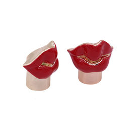 Buy Customize Size Zamak Perfume Cap Closures Zamac Cap Mouth Lip Shape for 15mm bottles online manufacture