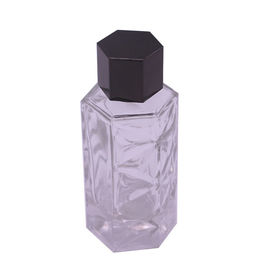 Buy Hexagonal Gold Perfume Magnetic Cap , Metal Bottle Tops For 3D Drawing online manufacture