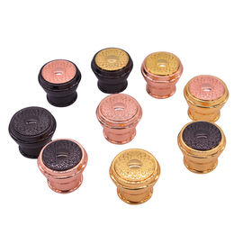 Buy Personalized Lotus Round Zamac Perfume Cap Zinc Alloy For Bottles online manufacture