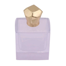 Buy Four Sided Diamond Shaped Zamak Perfume Caps , Small Perfume Bottle Tops online manufacture