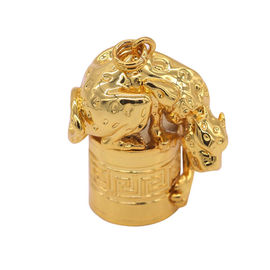 Buy Unique Leopard Zinc Alloy Die Cast Perfume Bottle Cover , Perfume Bottle Lids online manufacture