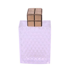 Buy Patented Design Zamac Perfume Cap / Small Square Metal Perfume Cover online manufacture