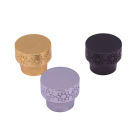 Buy 34mm High End Carved Pattern Zamac Perfume Cap For Empty Perfume Bottles online manufacture