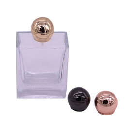 Buy 25mm * 30.8mm Bottle Diameter Zamac Perfume Cap , Metal Perfume Cap online manufacture