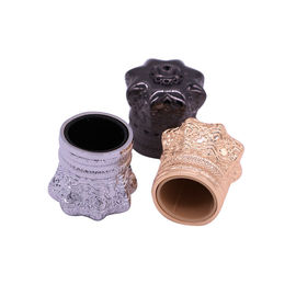 Buy Customized Zamac Perfume Cap , Perfume Bottle Cover For 15 Glass Bottle online manufacture