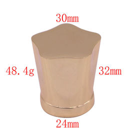 Buy Customized Gold Metal Perfume Bottle Magnetic Cap Fragrance Cap Alloy online manufacture
