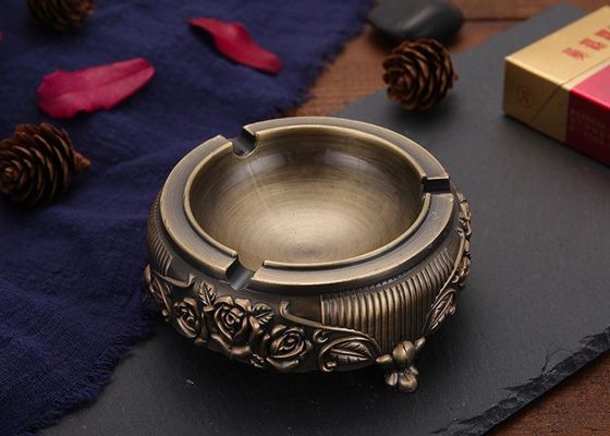 Buy Gift L149.5mm Smoking Decorative Zinc Alloy Ashtray online manufacture