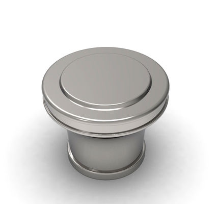 Buy Shape Customized 15mm Bottle Neck Electroplate Zamac Perfume Cap online manufacture
