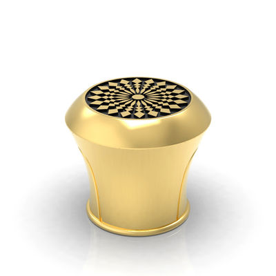 Buy SGS Non Spill Die Casting FEA 15 Zamak Perfume Caps online manufacture