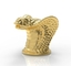 Snake Zinc Alloy Perfume Bottle Cap Eco Friendly All Color Accepted