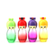 Exquisite Cartoon Gradual Glass perfume Bottle Screw Mouth Glass Bottle Travel Portable Packaged perfume Glass Bottle