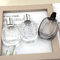 30ml Rectangular High-End Perfume Sub Bottled Cosmetics Spray Bottle Body Thickening Screw Glass Bottle Wholesale