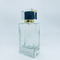 Glass Perfume Bottle 50ml Thick Square Perfume Bottle, High-End Bayonet Press Spray Bottle, Empty Cosmetic Bottle