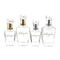 Manufacturer Wholesale Popular Spray Bottle 30ML50ml Cosmetics Sub Packaging Bottle Transparent Glass Perfume Bottle