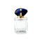 Creative Perfumer Glass Bottle With Blue Stone Cap