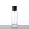 50ml Tall Cylindrical Glass Perfume Bottle Fine Spray Portable Cosmetics Bottle With Cap