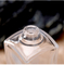 50ml 15 Bayonet Perfume Bottle, Thick Bottom, Diamond Shaped, Small Square Bottom, Carved Outer Cover, Cosmetics Sub Bot