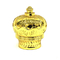Light Gold Metal Crown Type Zamac Perfume Bottle Cap