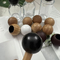 Natural Solid Wood Ball type Perfume Bottle Cap