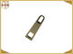 30mm X 10mm Custom Design Metal Zipper Pulls , Zipper Pull Tab Replacement Parts