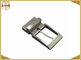 Shiny Gunmetal  Zinc Alloy Custom Belt Buckle Special For Men , Inner Size 35 Mm