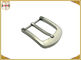 Simple Pin Style Custom Logo Engraved Metal Belt Buckle 40MM for Man