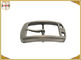 Highly Polished Nickel Metal Clasp Belt Buckle With Center Bar 40mm Inner Size