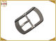 Single Pin Metal Center Bar Replacement Belt Buckles Zinc Alloy Material