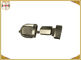 Zinc Alloy Metal Insert Luggage Clasps Lock Half Oval Shape Easy Used