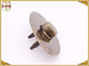 Oval Shape Classical Zinc Alloy Metal Clasp Lock 66.4mm X 37.5mm Size