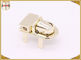 Magnetic Delicate Zinc Alloy Metal Clasp Lock For Handbags Outer Size 40.7x21.7mm