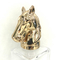 High Quality Luxury Heavy Weight 96g Zamac Horse Shape Head Perfume Bottle Cap