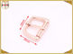 Zinc Alloy Die Casting Metal Bag Buckle Accessories For Bags Making Light Gold Color