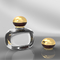 Transparent Ball Style Silver Gold Perfume Bottle Lid Metal Zamac Exquisite Brand