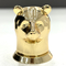 Elegant Zamak Perfume Cap With Mirror Finish Showcasing Luxury