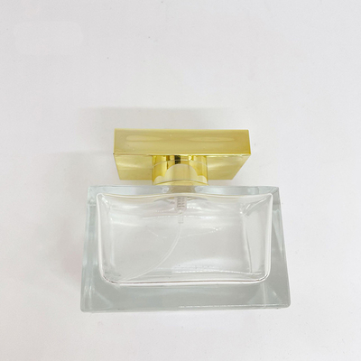 Creative 100ml Perfume Bottle with Zamak cap Spray Bottle Glass Bottle Bayonet Cosmetic Packaging