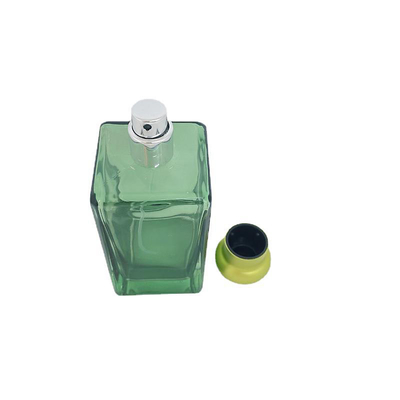 100ml Creative Perfume Bottle with zamac cap Glass Bottle, Bayonet, Spray, Empty Bottle, Cosmetics Packaging