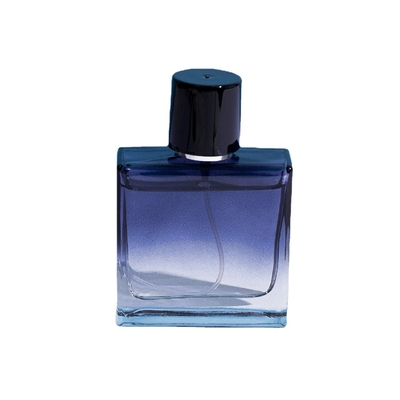 50ml Perfume Bottle Glass Bottle with zamak plastic Magnet Cap, Press Type Spray, Sub Bottle, Empty Cosmetic Bottle